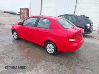 2005 Chevrolet Aveo LS with VIN KL1TD52675B496112, listed as a IAAI auction lot 42087412 with 63,176 mi miles and . Bid and sale history available at DreamBid. Image 3.