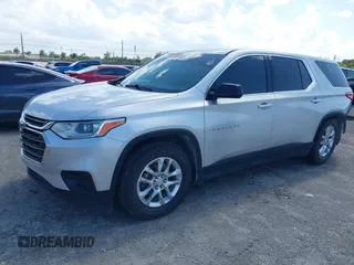 2020 Chevrolet Traverse LS with VIN 1GNERFKW9LJ167575, listed as a IAAI auction lot 42026375 with 62,454 mi miles. Bid and sale history available at carsss.com. Image 17.