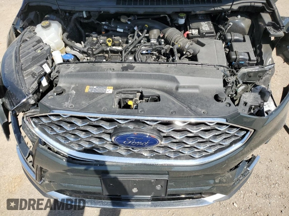 2022 Ford Edge Titanium с VIN 2FMPK4K95NBA33976, выставлен на аукционе Copart как лот 54392605 с пробегом 50 316 миль миль и Списание • Salvage title. История ставок и продаж доступна на DreamBid. Изображение 12.