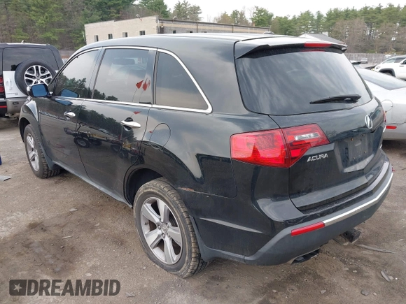 2012 Acura MDX Tech Pkg with VIN 2HNYD2H34CH504708, listed as a IAAI auction lot 42113263 with 161,067 mi miles. Bid and sale history available at carsss.com. Image 14.