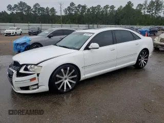 2009 Audi A8 L 4.2L with VIN WAUMV94E59N005253, listed as a Copart auction lot 70248424 with 154,305 mi miles and Salvage Title. Bid and sale history available at carsss.com. Image 1.