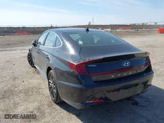 2023 Hyundai Sonata Limited with VIN KMHL34J20PA272303, listed as a IAAI auction lot 41535982 with 12,254 mi miles. Bid and sale history available at carsss.com. Image 3.