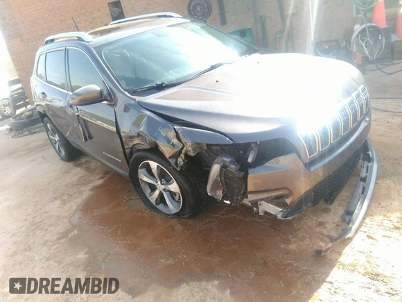 2019 Jeep Cherokee Limited with VIN 1C4PJLDB1KD392751, listed as a IAAI auction lot 41716866 with 69,545 mi miles and . Bid and sale history available at DreamBid. Image 1.
