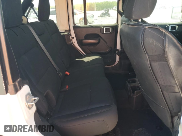 2021 Jeep Wrangler Unlimited Sport with VIN 1C4HJXKN0MW658440, listed as a Copart auction lot 52641025 with Not provided miles and Salvage title. Bid and sale history available at DreamBid. Image 11.