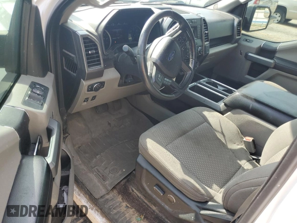2017 Ford F-150 XL with VIN 1FTEW1EP0HKD01173, listed as a Copart auction lot 65909855 with 218,248 mi miles and Clean title. Bid and sale history available at DreamBid. Image 8.