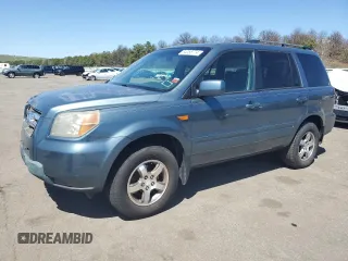2006 Honda Pilot EX-L with VIN 2HKYF18766H561162, listed as a Copart auction lot 79991654 with 126,277 mi miles and Non Repairable. Bid and sale history available at DreamBid. Image 1.
