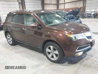 2011 Acura MDX Tech Pkg with VIN 2HNYD2H66BH541588, listed as a IAAI auction lot 42002712 with 216,298 mi miles. Bid and sale history available at carsss.com. Image 1.