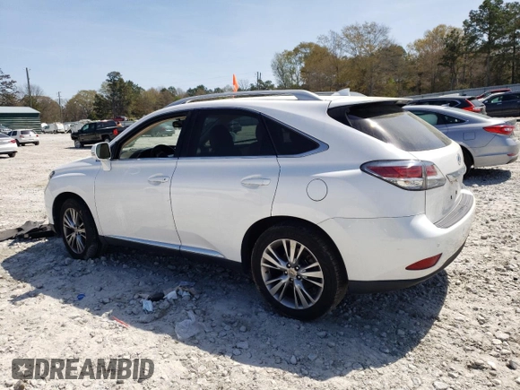 2014 Lexus RX 350 with VIN 2T2ZK1BA9EC147004, listed as a Copart auction lot 50054745 with 58,028 mi miles and Salvage Title. Bid and sale history available at DreamBid. Image 2.