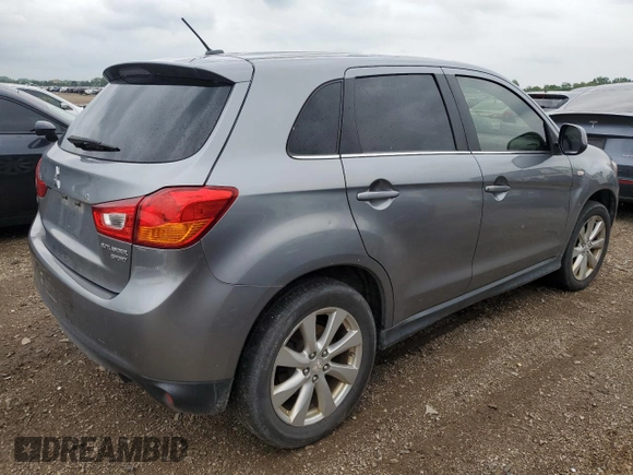 2015 Mitsubishi Outlander SE with VIN 4A4AP4AU7FE011347, listed as a Copart auction lot 61540855 with 161,791 mi miles and Clean title. Bid and sale history available at DreamBid. Image 3.