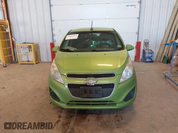 2014 Chevrolet Spark LS with VIN KL8CB6S9XEC517472, listed as a IAAI auction lot 41696825 with 154,197 mi miles. Bid and sale history available at carsss.com. Image 6.
