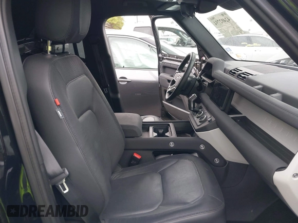 2023 Land Rover Defender X-Dynamic SE with VIN SALE2EEU9P2170194, listed as a IAAI auction lot 42402794 with 22,943 mi miles and . Bid and sale history available at DreamBid. Image 5.