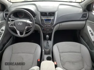 2017 Hyundai Accent Value Edition with VIN KMHCT4AE7HU360176, listed as a Copart auction lot 52005555 with 106,843 mi miles and Clean Title. Bid and sale history available at DreamBid. Image 8.