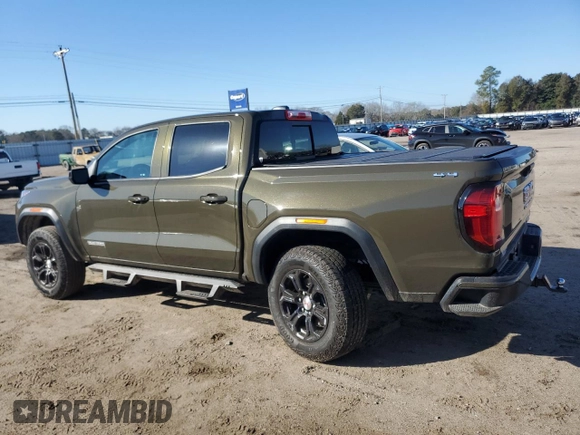 2024 GMC Canyon 4WD Elevation with VIN 1GTP6BEK9R1186552, listed as a Copart auction lot 43445955 with 15,883 mi miles and Salvage Title. Bid and sale history available at carsss.com. Image 2.