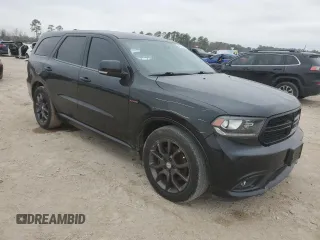2015 Dodge Durango R/T with VIN 1C4SDJCTXFC245873, listed as a Copart auction lot 45846615 with 155,982 mi miles and Salvage title. Bid and sale history available at DreamBid. Image 4.