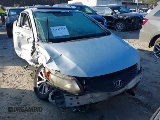 2012 Honda Civic Cpe EX-L with VIN 2HGFG3B05CH514755, listed as a IAAI auction lot 41131533 with 391,755 mi miles. Bid and sale history available at carsss.com. Image 12.