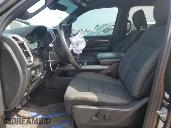 2022 Ram 1500 Big Horn with VIN 1C6RREBT5NN201329, listed as a Copart auction lot 56428285 with 82,966 mi miles and Salvage title. Bid and sale history available at DreamBid. Image 7.
