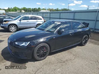 2019 Audi A4 Premium Plus z VIN WAUENAF40KA112220, wystawiony jako Copart lot #56036455 z przebiegiem 38 153 mil mil oraz Szkoda całkowita • Salvage title. Historia ofert i sprzedaży dostępna na DreamBid. Obrazek 1.