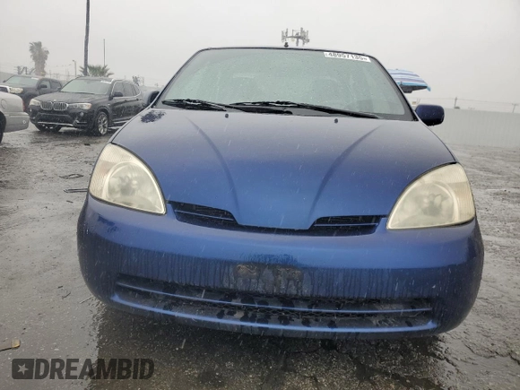 2002 Toyota Prius with VIN JT2BK12U520043897, listed as a Copart auction lot 48957135 with 147,736 mi miles and Salvage Title. Bid and sale history available at carsss.com. Image 5.