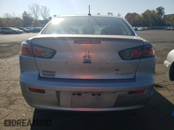 2012 Mitsubishi Lancer GT with VIN JA32U8FW0CU029775, listed as a Copart auction lot 76578364 with 180,217 mi miles and Salvage Title. Bid and sale history available at carsss.com. Image 6.
