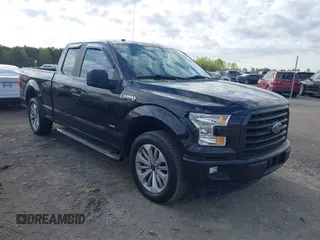 2017 Ford F-150 XL with VIN 1FTEX1CP3HFB17340, listed as a IAAI auction lot 41929813 with 97,367 mi miles. Bid and sale history available at carsss.com. Image 1.