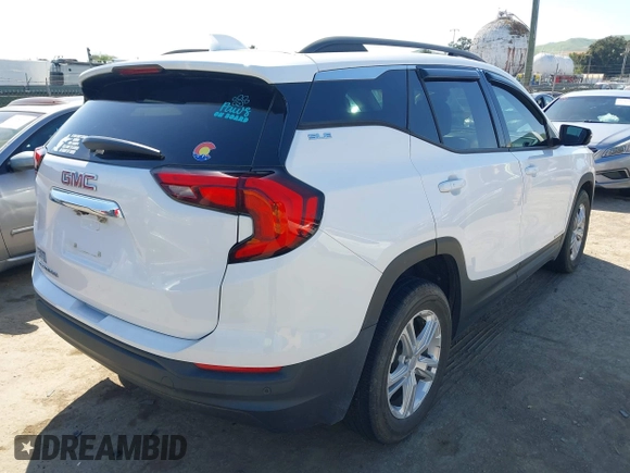 2019 GMC Terrain SLE with VIN 3GKALMEV6KL362402, listed as a IAAI auction lot 41966870 with 76,899 mi miles and . Bid and sale history available at DreamBid. Image 4.