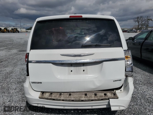 2016 Chrysler Town & Country Limited Platinum with VIN 2C4RC1GG8GR215732, listed as a Copart auction lot 46291215 with 118,192 mi miles and Salvage Title. Bid and sale history available at carsss.com. Image 6.