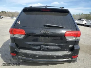 2017 Jeep Grand Cherokee Overland with VIN 1C4RJECG3HC723653, listed as a Copart auction lot 47365725 with 63,827 mi miles and Salvage Title. Bid and sale history available at carsss.com. Image 6.