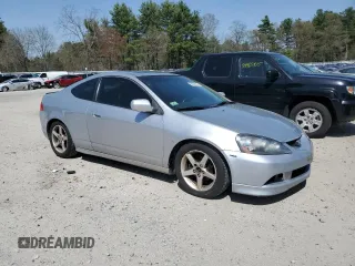 2002 Acura RSX Auto with VIN JH4DC54882C005078, listed as a Copart auction lot 55052255 with 165,549 mi miles and Clean Title. Bid and sale history available at carsss.com. Image 4.