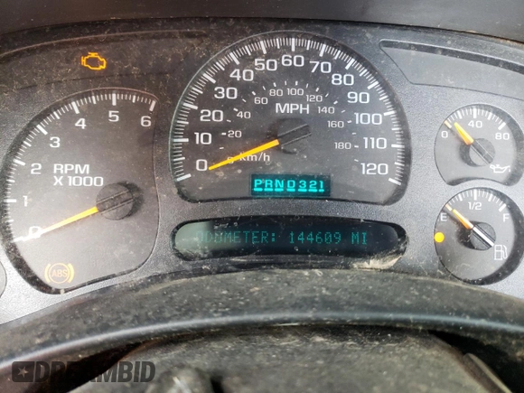 2005 Chevrolet Silverado 1500 Work Truck with VIN 1GCEC14Z95Z255227, listed as a Copart auction lot 46175915 with 144,609 mi miles and Salvage Title. Bid and sale history available at carsss.com. Image 9.