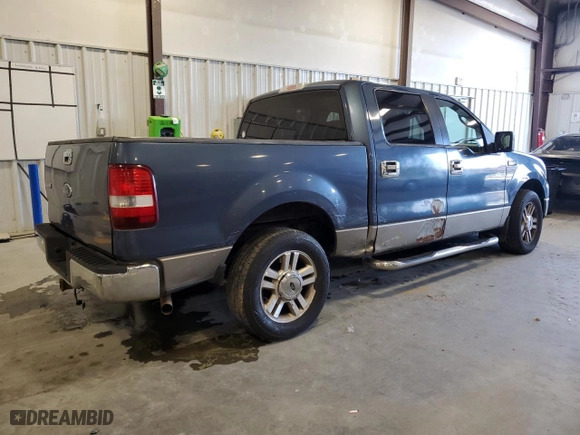 2005 Ford F-150 XLT with VIN 1FTPW12575FA40897, listed as a Copart auction lot 49133655 with 192,370 mi miles and Salvage Title. Bid and sale history available at carsss.com. Image 3.