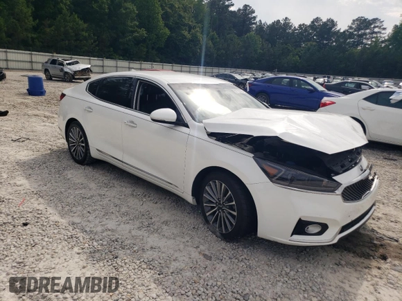 2017 Kia Cadenza Premium z VIN KNALC4J16H5062792, wystawiony jako Copart lot #57722725 z przebiegiem 103 174 mil mil oraz Szkoda całkowita • Salvage title. Historia ofert i sprzedaży dostępna na DreamBid. Obrazek 4.