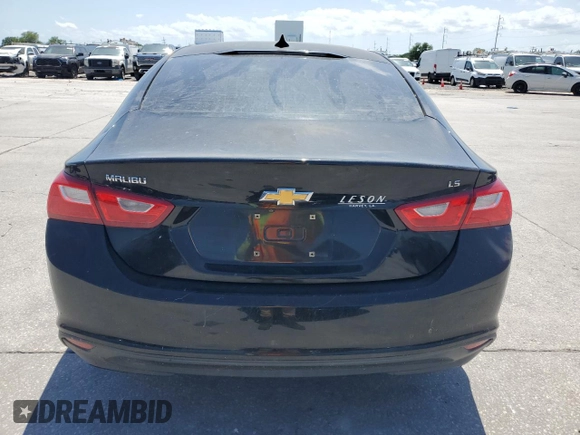 2016 Chevrolet Malibu LS z VIN 1G1ZB5ST3GF176854, wystawiony jako Copart lot #54553815 z przebiegiem Nie podano mil oraz Szkody całkowita. Historia ofert i sprzedaży dostępna na DreamBid. Obrazek 6.