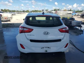 2013 Hyundai Elantra GT with VIN KMHD35LEXDU112571, listed as a Copart auction lot 73686384 with 22,197 mi miles and Salvage Title. Bid and sale history available at carsss.com. Image 6.