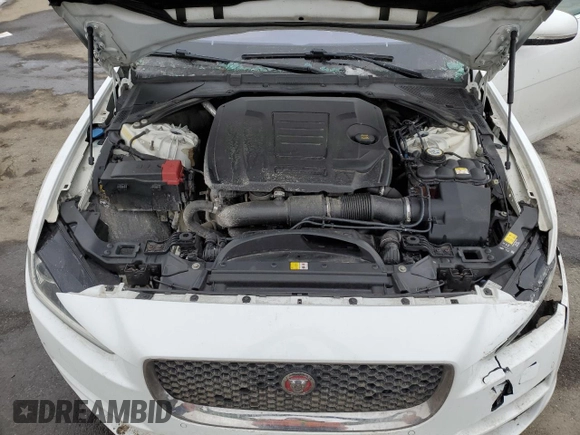 2019 Jaguar XE 25t Premium with VIN SAJAJ4FX0KCP50143, listed as a Copart auction lot 46303155 with 111,621 mi miles and Salvage Title. Bid and sale history available at DreamBid. Image 12.