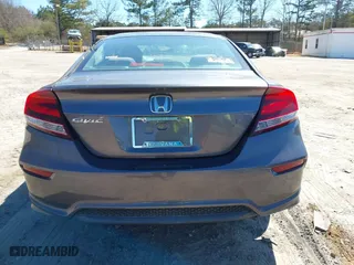 2015 Honda Civic Coupe LX with VIN 2HGFG3B5XFH509728, listed as a IAAI auction lot 41669745 with 96,465 mi miles. Bid and sale history available at carsss.com. Image 17.