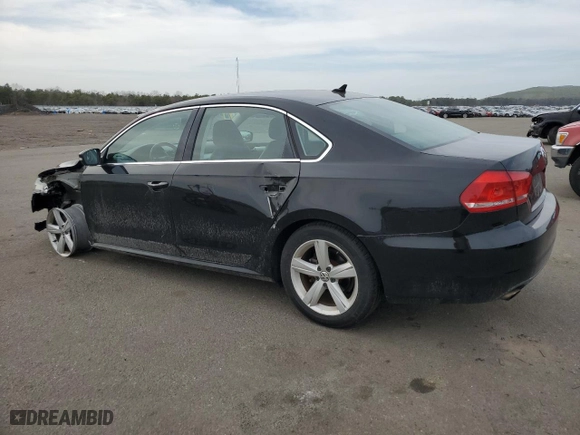 2013 Volkswagen Passat SE with VIN 1VWBP7A34DC056837, listed as a Copart auction lot 53806635 with 197,723 mi miles and Salvage Title. Bid and sale history available at carsss.com. Image 2.
