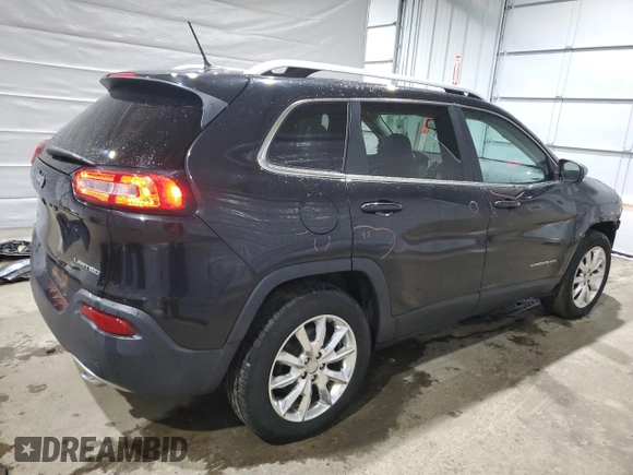 2014 Jeep Cherokee Limited with VIN 1C4PJMDS8EW250329, listed as a Copart auction lot 47022005 with 267,598 mi miles and Clean Title. Bid and sale history available at carsss.com. Image 3.