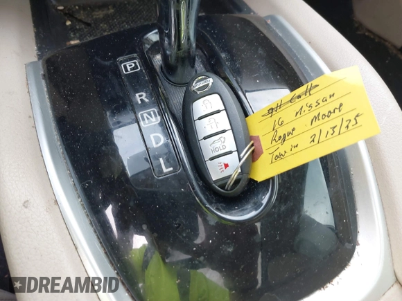 2016 Nissan Rogue SL with VIN 5N1AT2MT7GC873311, listed as a IAAI auction lot 41645032 with 98,535 mi miles. Bid and sale history available at carsss.com. Image 11.