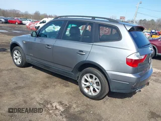 2009 BMW X3 xDrive30i with VIN WBXPC93469WJ29401, listed as a IAAI auction lot 41936422 with 150,856 mi miles. Bid and sale history available at carsss.com. Image 3.