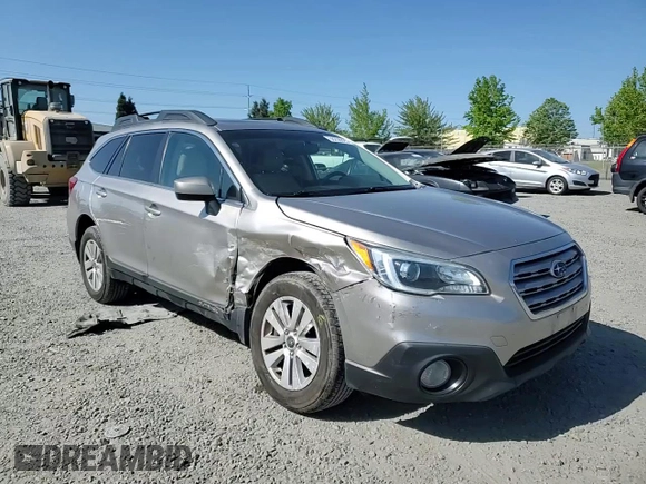 2015 Subaru Outback Premium with VIN 4S4BSADC4F3213176, listed as a Copart auction lot 56256825 with 100,841 mi miles and Salvage title. Bid and sale history available at DreamBid. Image 14.