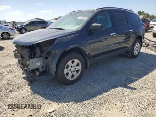 2017 Chevrolet Traverse LS with VIN 1GNKRFKD4HJ248153, listed as a Copart auction lot 66023355 with 144,585 mi miles and Salvage title. Bid and sale history available at DreamBid. Image 1.