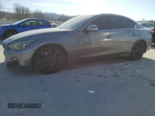 2018 Infiniti Q50 Sport z VIN JN1EV7AP1JM353789, wystawiony jako Copart lot #42676345 z przebiegiem 149 589 mil mil oraz Szkoda całkowita • Salvage title. Historia ofert i sprzedaży dostępna na DreamBid. Obrazek 1.