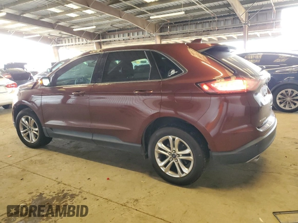 2015 Ford Edge SEL with VIN 2FMTK4J87FBC21133, listed as a Copart auction lot 50001275 with 67,512 mi miles and Salvage Title. Bid and sale history available at carsss.com. Image 2.