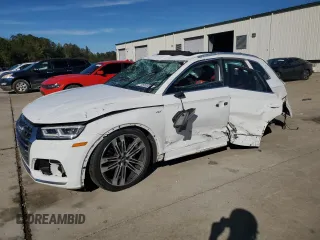 2018 Audi SQ5 Prestige with VIN WA1C4AFY9J2115345, listed as a Copart auction lot 79950304 with 107,514 mi miles and Salvage Title. Bid and sale history available at DreamBid. Image 1.