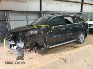 2015 Chevrolet Traverse LT with VIN 1GNKRGKD0FJ150496, listed as a Copart auction lot 84808304 with 155,277 mi miles and Salvage Title. Bid and sale history available at carsss.com. Image 1.