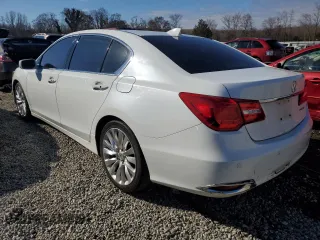 2014 Acura RLX Advance Pkg with VIN JH4KC1F90EC007241, listed as a Copart auction lot 83862984 with 117,150 mi miles and Salvage Title. Bid and sale history available at carsss.com. Image 2.