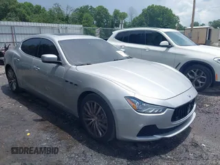 2015 Maserati Ghibli S Q4 with VIN ZAM57RTA4F1130081, listed as a IAAI auction lot 42698915 with 53,941 mi miles and . Bid and sale history available at DreamBid. Image 1.