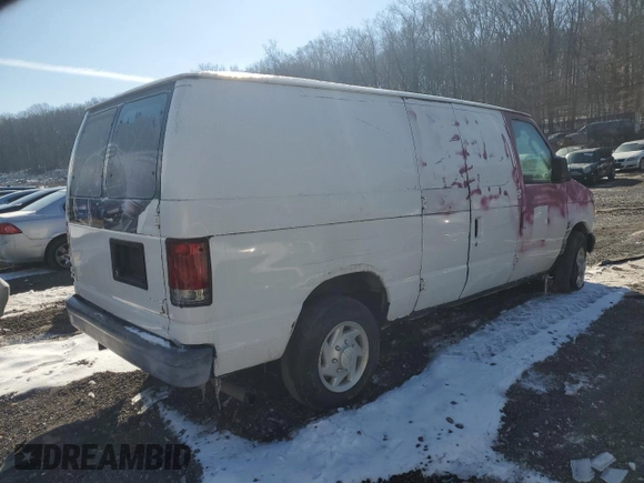 2007 Ford Econoline Cargo Commercial with VIN 1FTNE14W37DB04402, listed as a Copart auction lot 88313085 with Not Provided miles and Salvage Title. Bid and sale history available at DreamBid. Image 3.