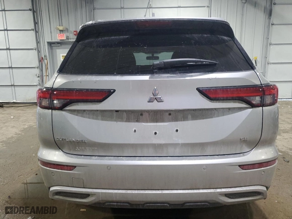 2023 Mitsubishi Outlander SE with VIN JA4J4UA86PZ017051, listed as a Copart auction lot 45655265 with 22,893 mi miles and Salvage Title. Bid and sale history available at carsss.com. Image 6.