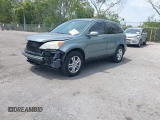 2010 Honda CR-V EX-L with VIN 5J6RE3H73AL048291, listed as a IAAI auction lot 42085764 with 156,882 mi miles and . Bid and sale history available at carsss.com. Image 2.